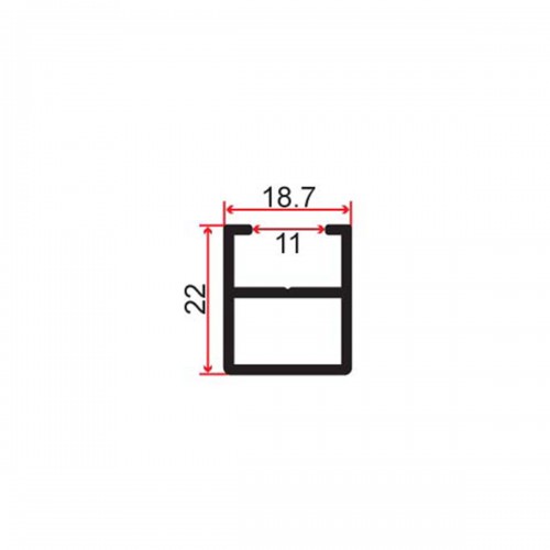 10 mm Cam Kanalı