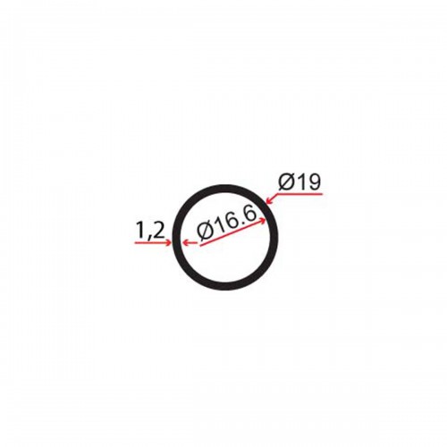 19x1,2 Boru